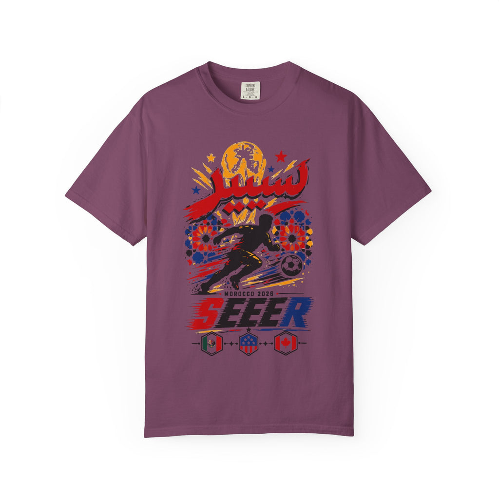 Seeer Soccer Vintage Graphic T-Shirt