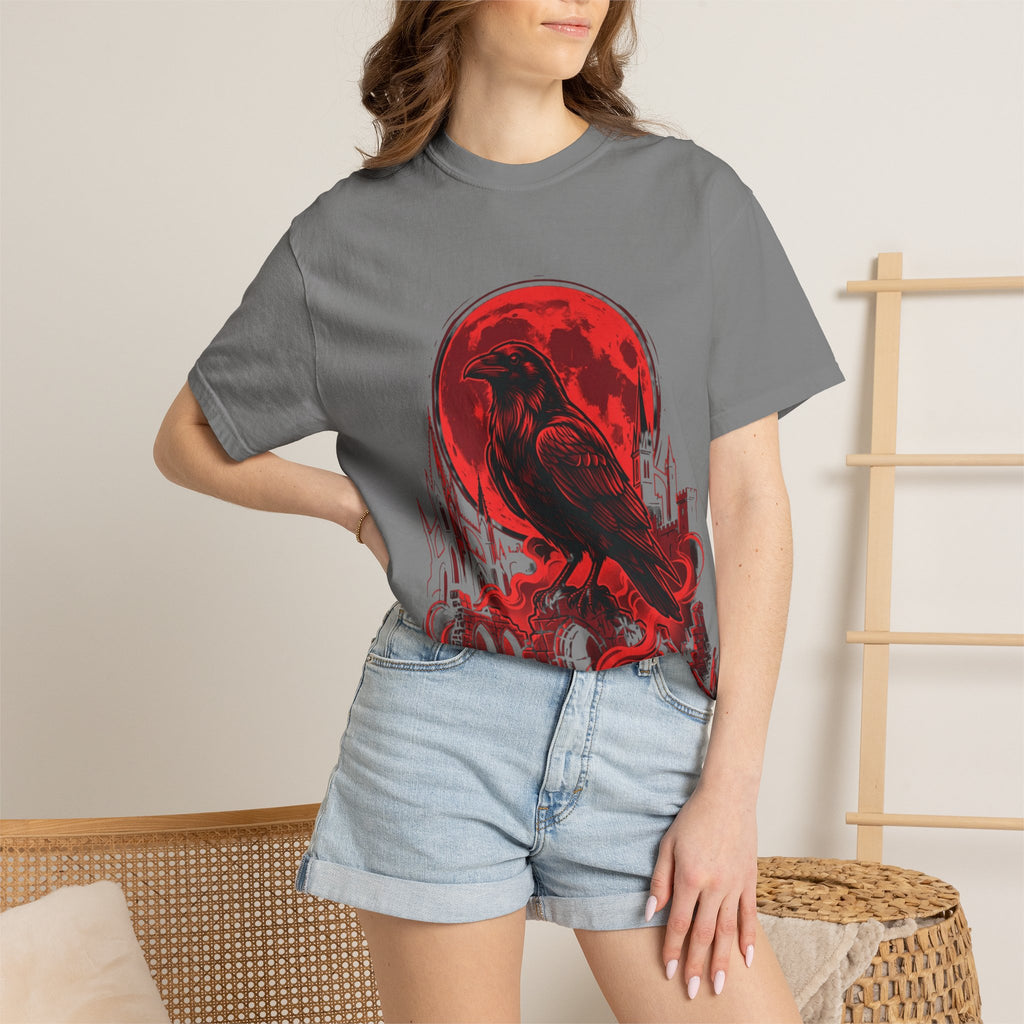 Raven Moon Graphic T-Shirt