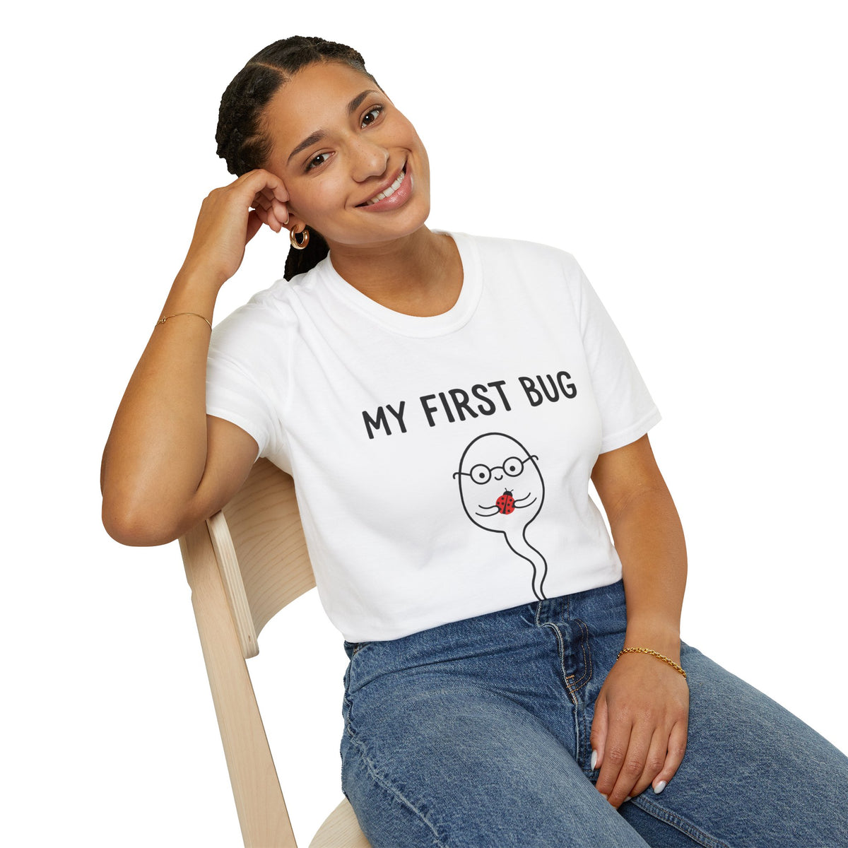 My First Bug T-Shirt — Cute Pregnancy Announcement Tee