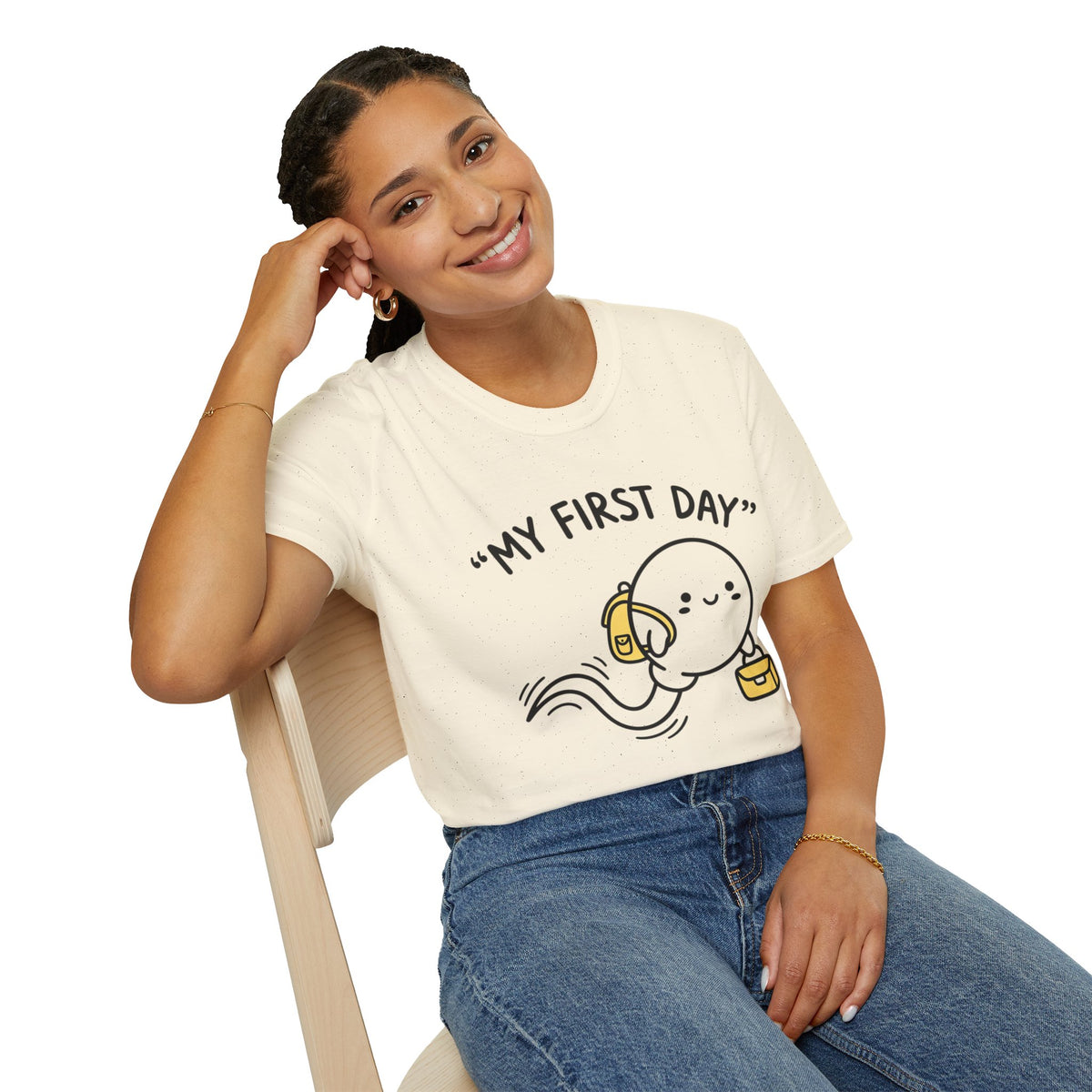 My First Day Ghost T-Shirt