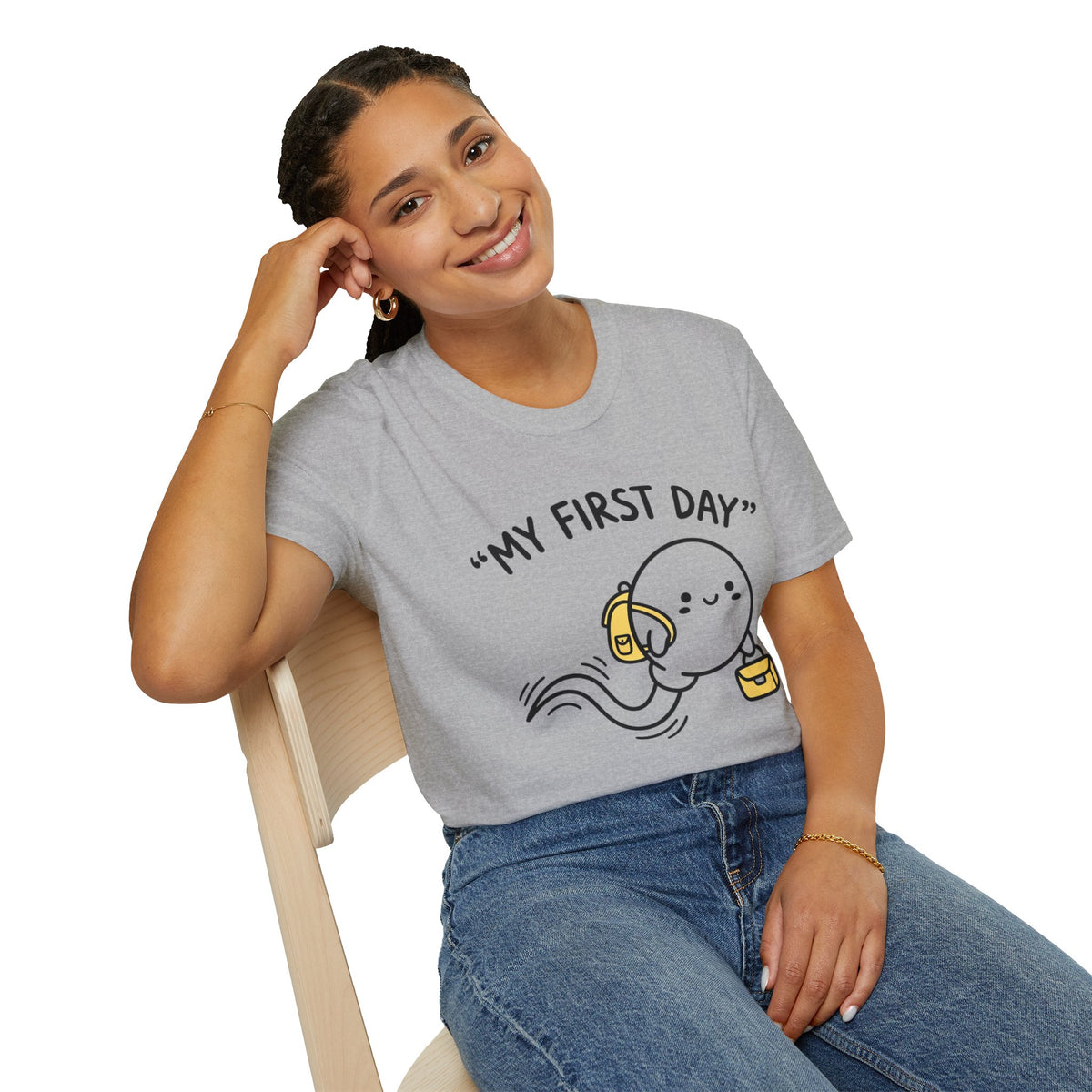 My First Day Ghost T-Shirt