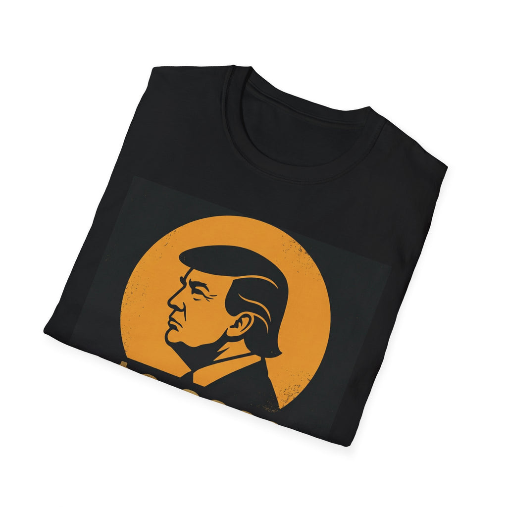 Retro Political Portrait Tee — "2,000? Make That 5,000" Graphic T-Shirt