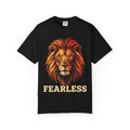 Fearless Lion T-Shirt — Bold Graphic Tee with Lion Head