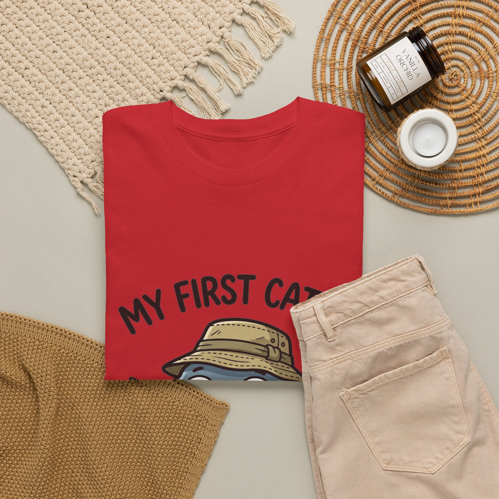 T-Shirt — "My First Catch" Cute Baby Narwhal Fishing Tee