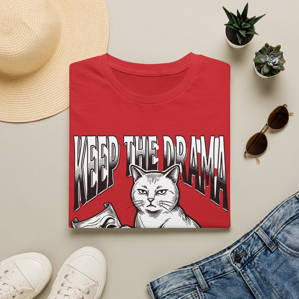 Keep the Drama Cat Tee