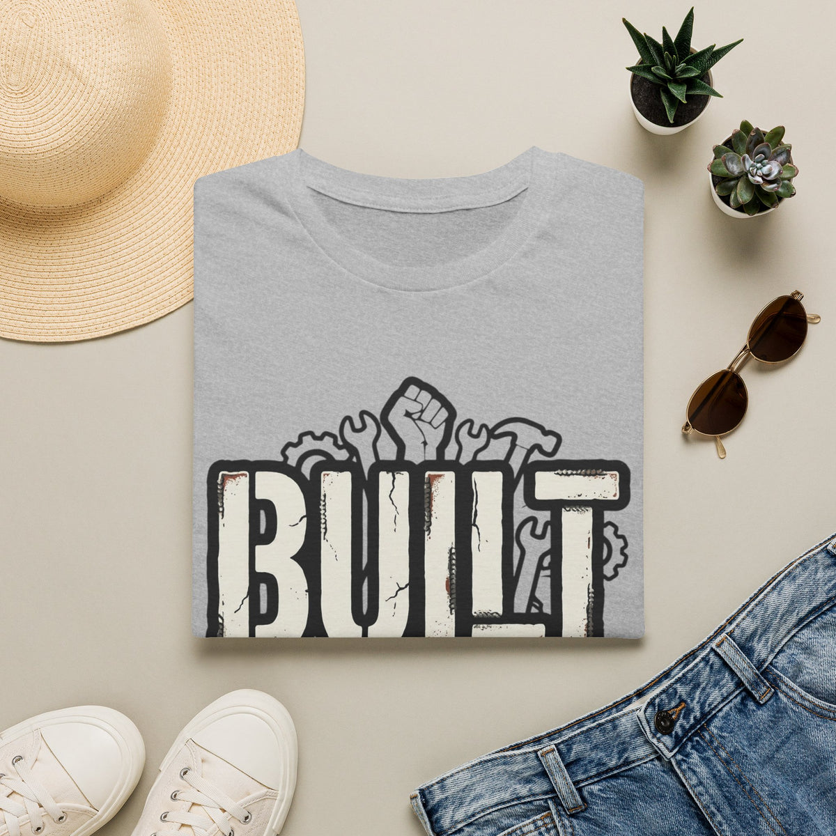 Built Graphic T-Shirt — Mechanic & Maker Workshop Tee