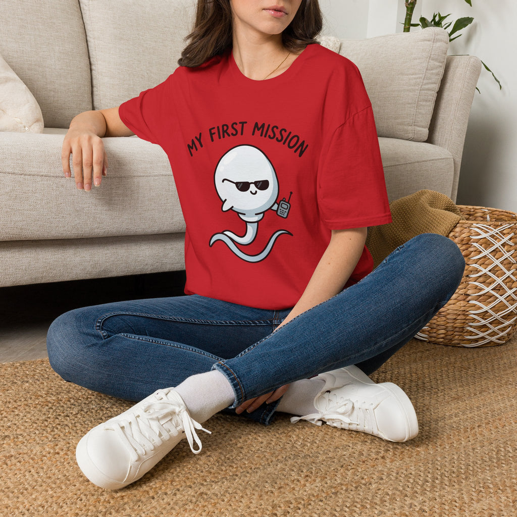 My First Mission Ghost T-Shirt — Cute Spooky Halloween Tee