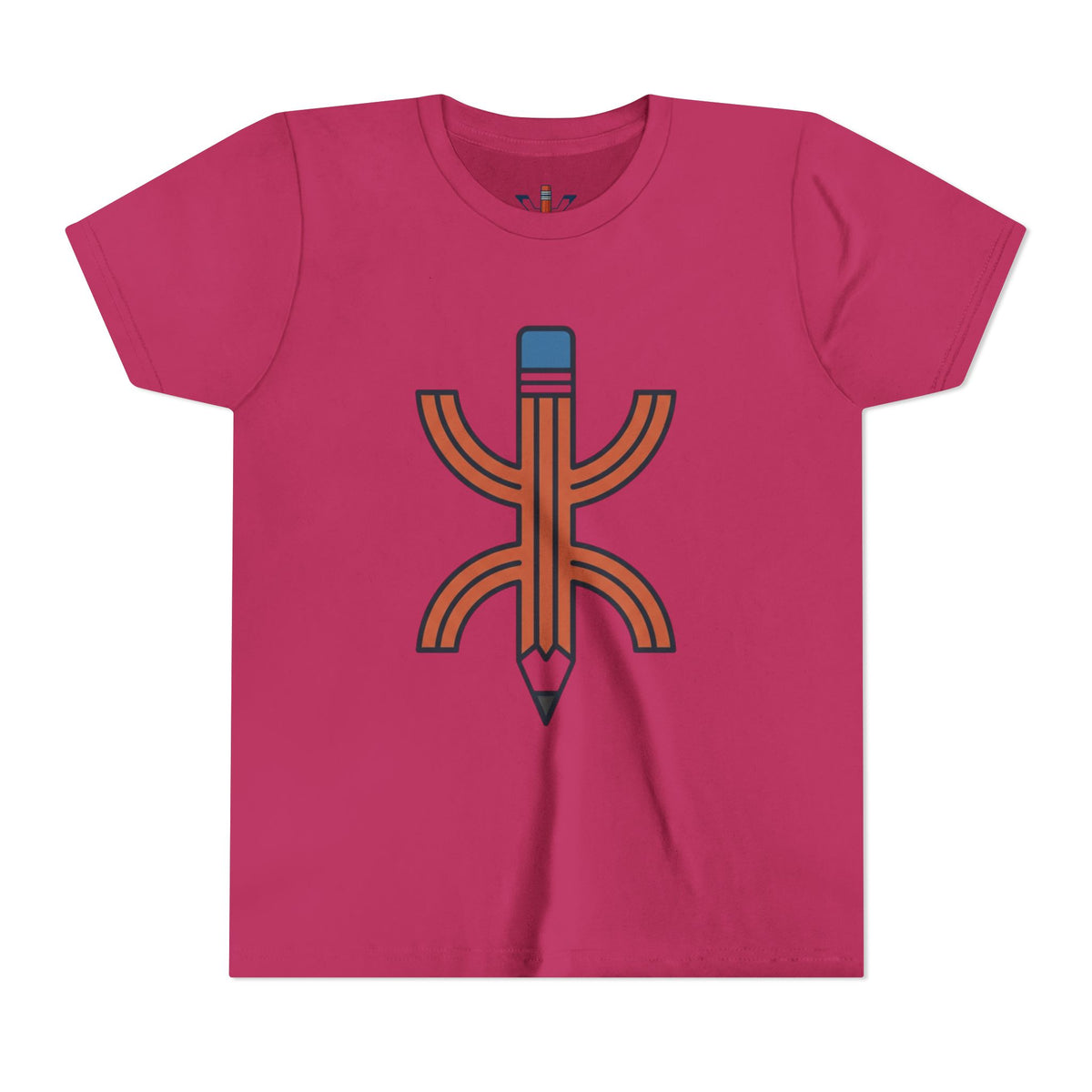 Pencil Logo Creative Kids Tee