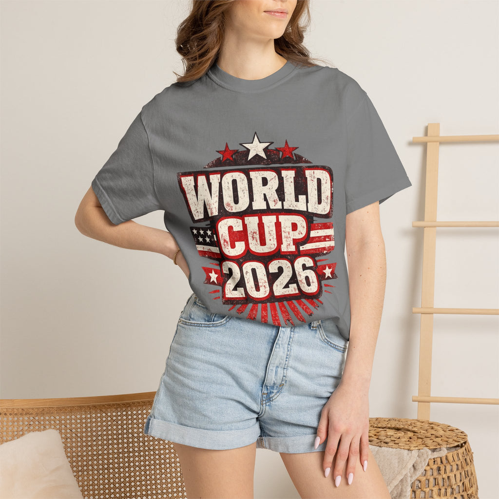 World Cup 2026 T-Shirt — USA Pride Soccer Fan Tee