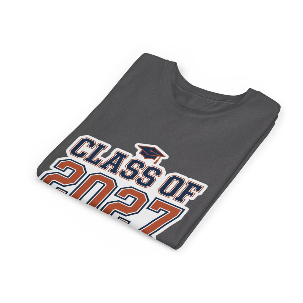 Class of 2027 Graduation Cap Kids Tee