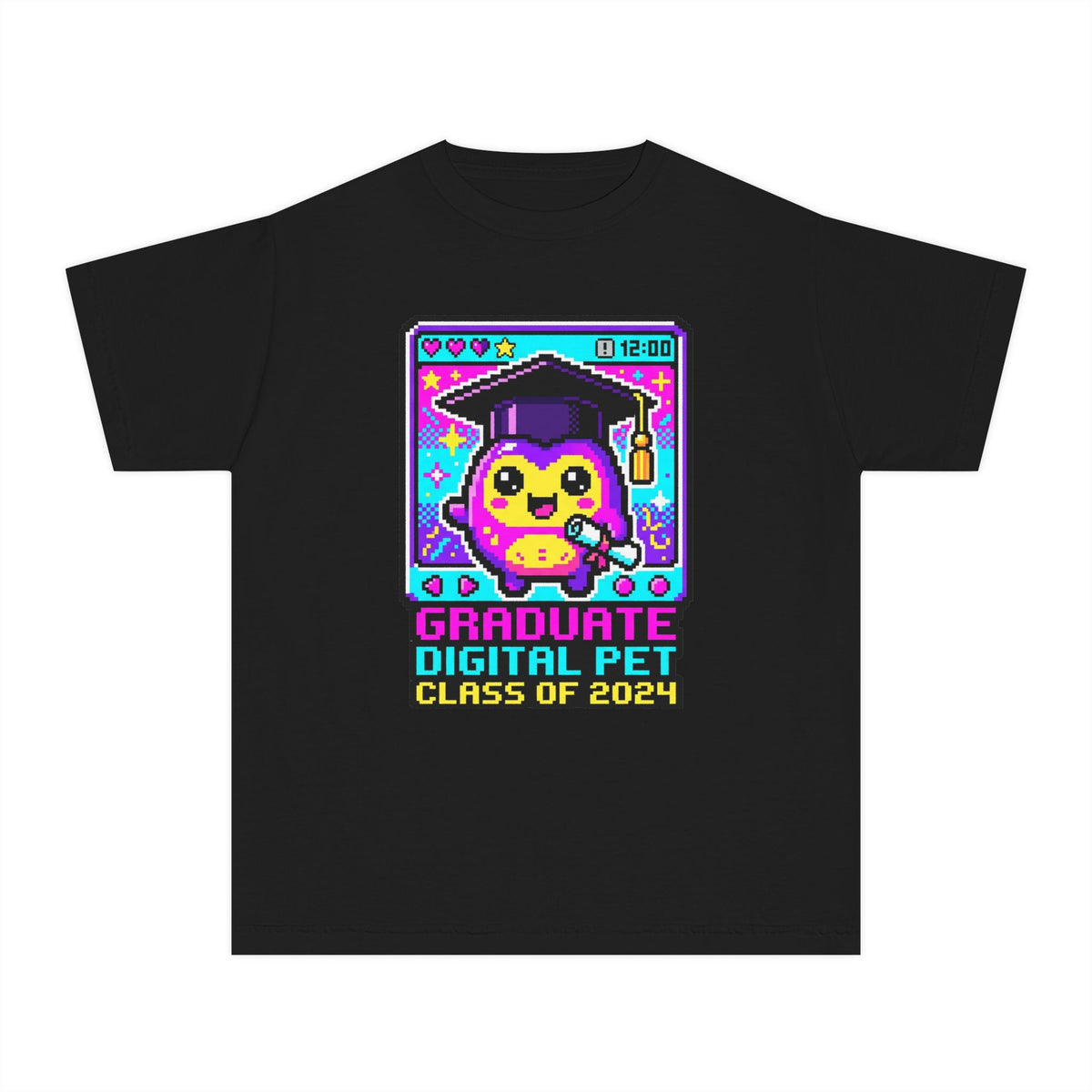 Graduate Digital Pet Kids Tee