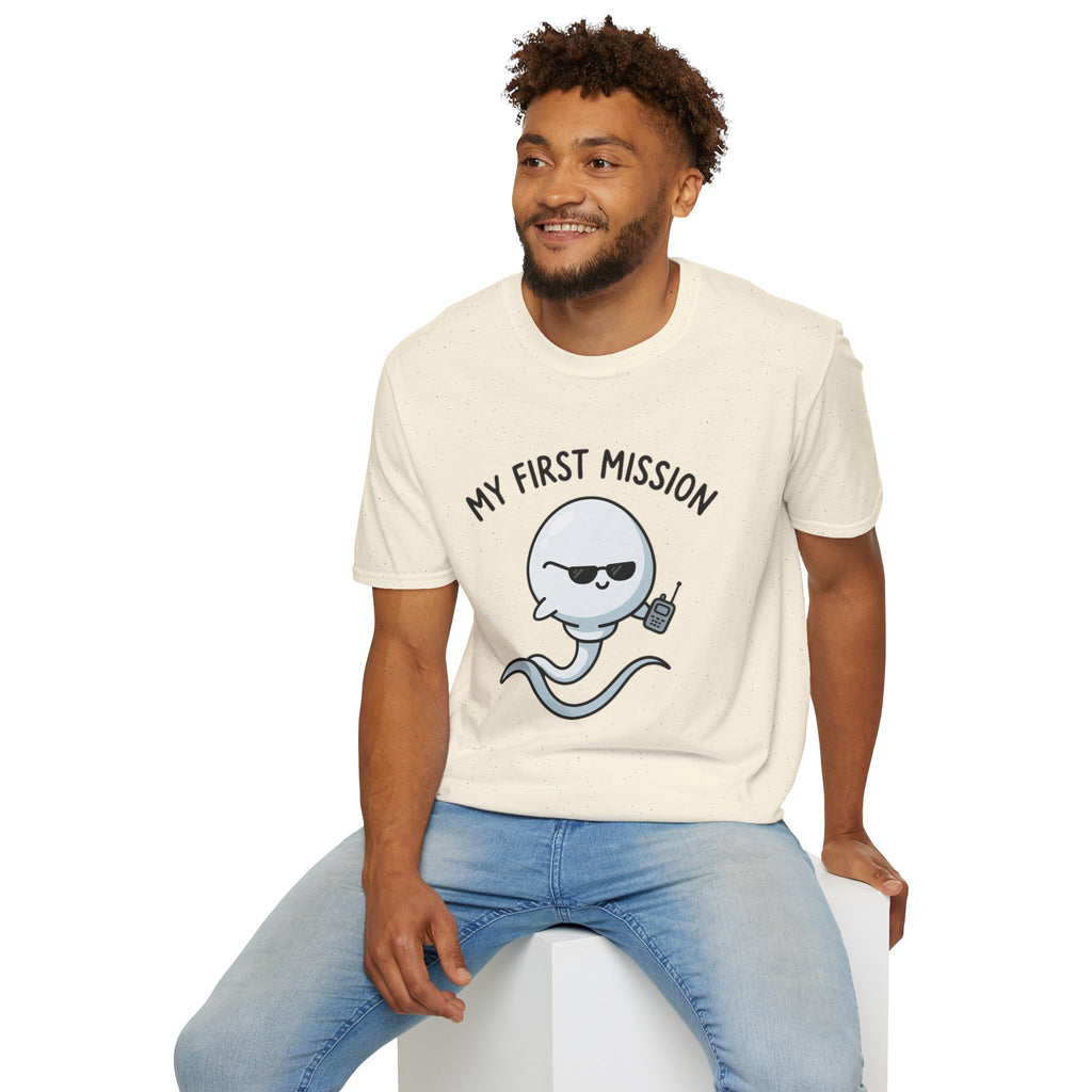 My First Mission Ghost T-Shirt — Cute Spooky Halloween Tee