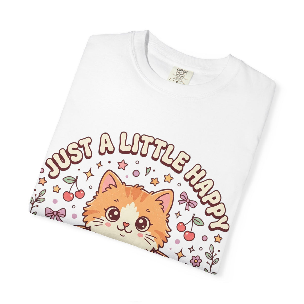 Just a Little Happy Kitty Tee