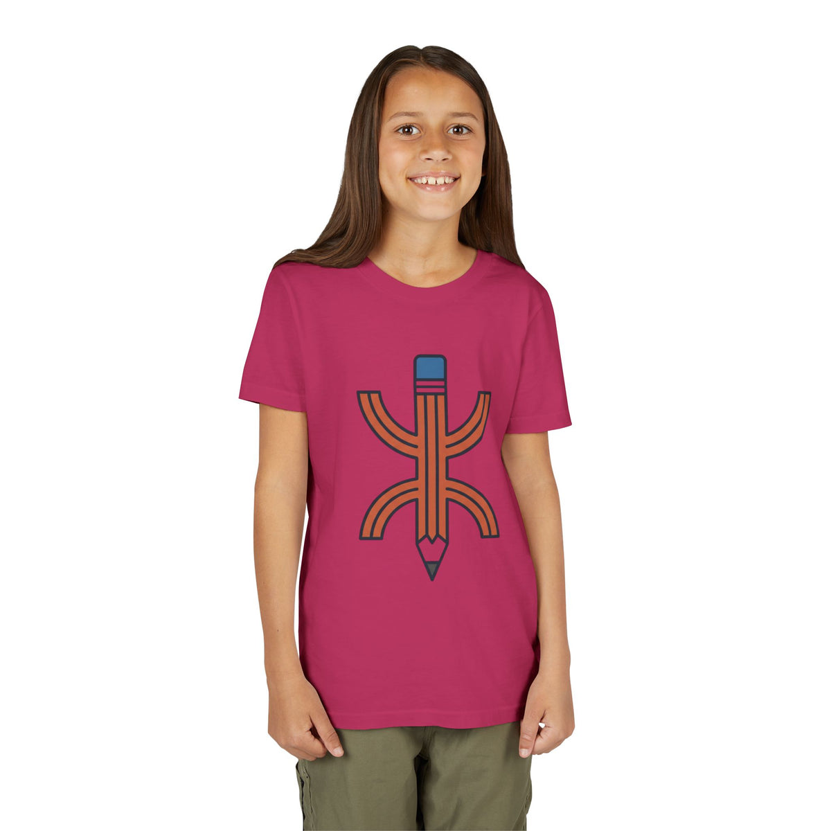 Pencil Logo Creative Kids Tee