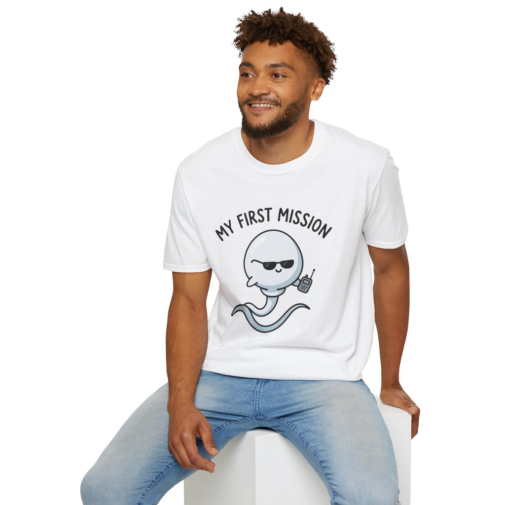 My First Mission Ghost T-Shirt — Cute Spooky Halloween Tee