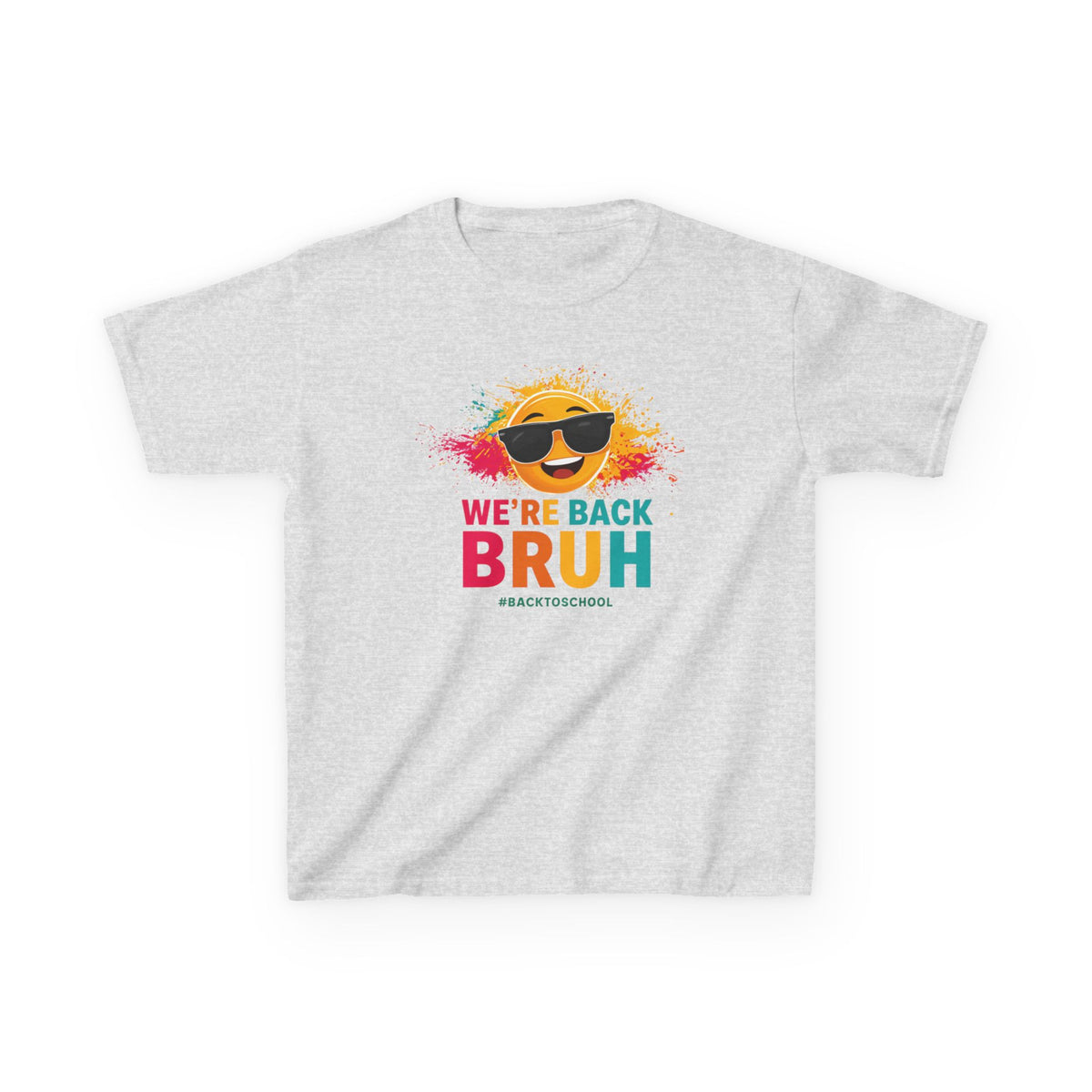 We're Back Bruh Sunglasses Kids Tee