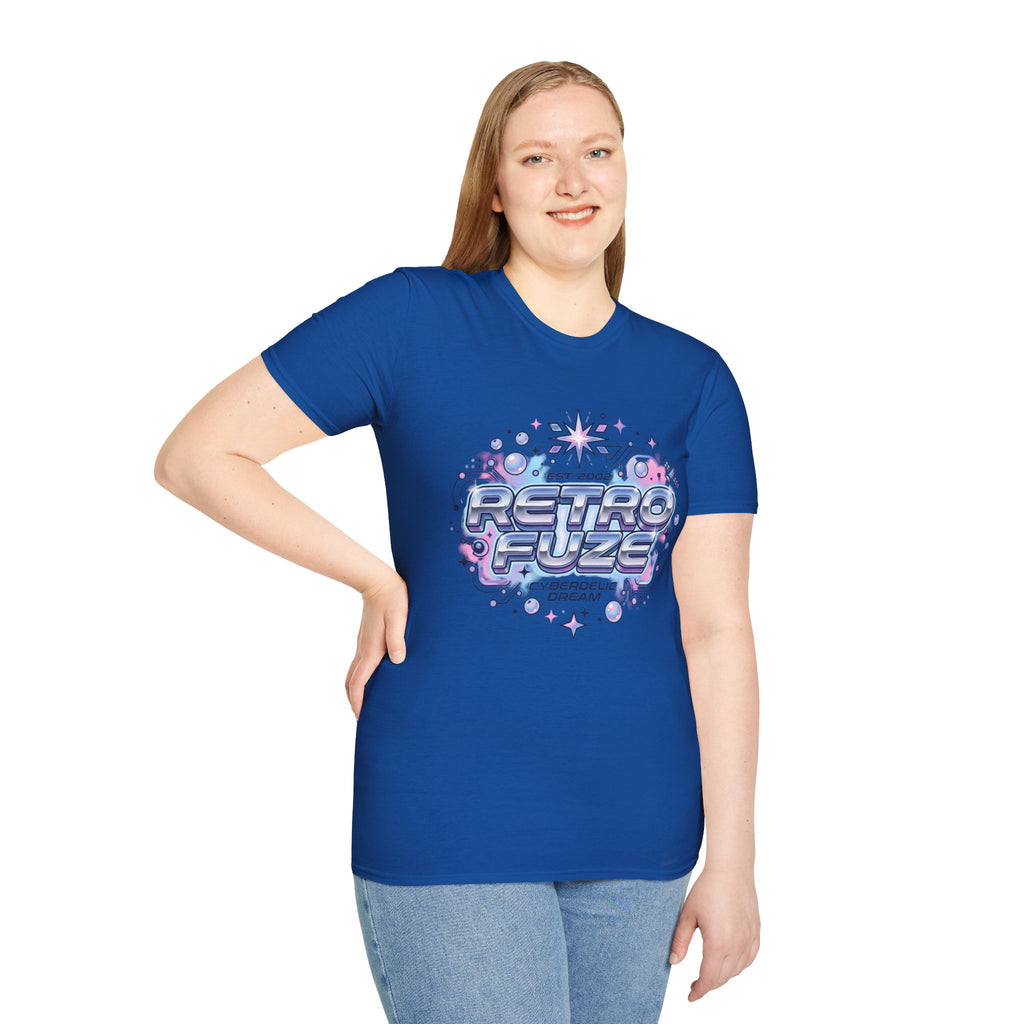 Retro Futuristic T-Shirt — "Retro Evlze" Graphic Tee (Est. 2002)