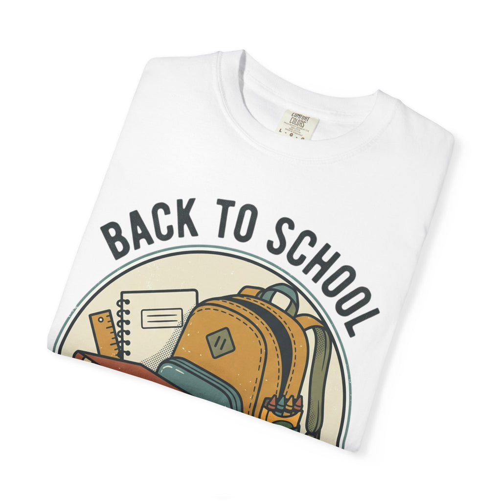 Back to School 'Professional Student' T-Shirt — Backpack & Books Graphic