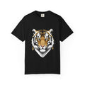 Tiger Head Graphic T-Shirt — Bold Wildlife Tee for Men & Women
