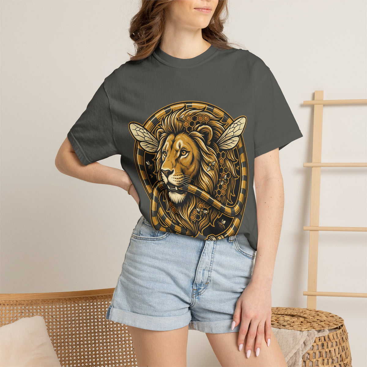 Garden Hose Bee & Lion Tee