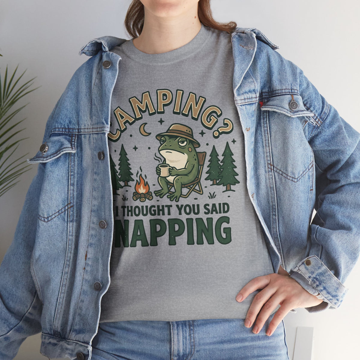 Camping? I Thought You Said Napping T-Shirt