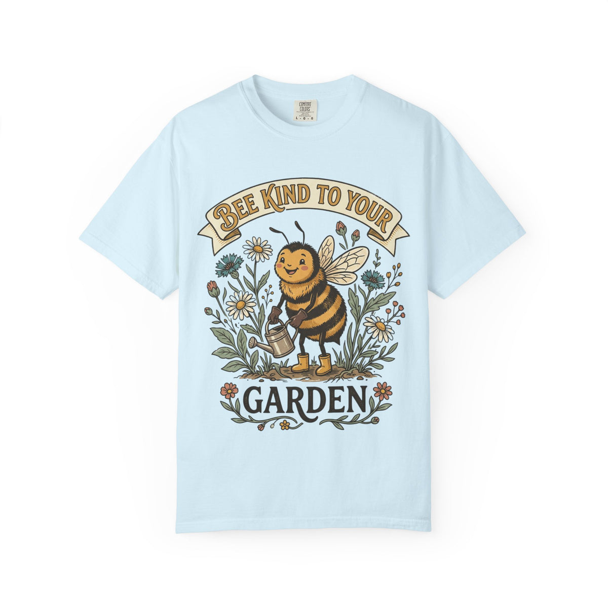 'Bee Kind to Your Garden' Cute Bee Gardening T-Shirt