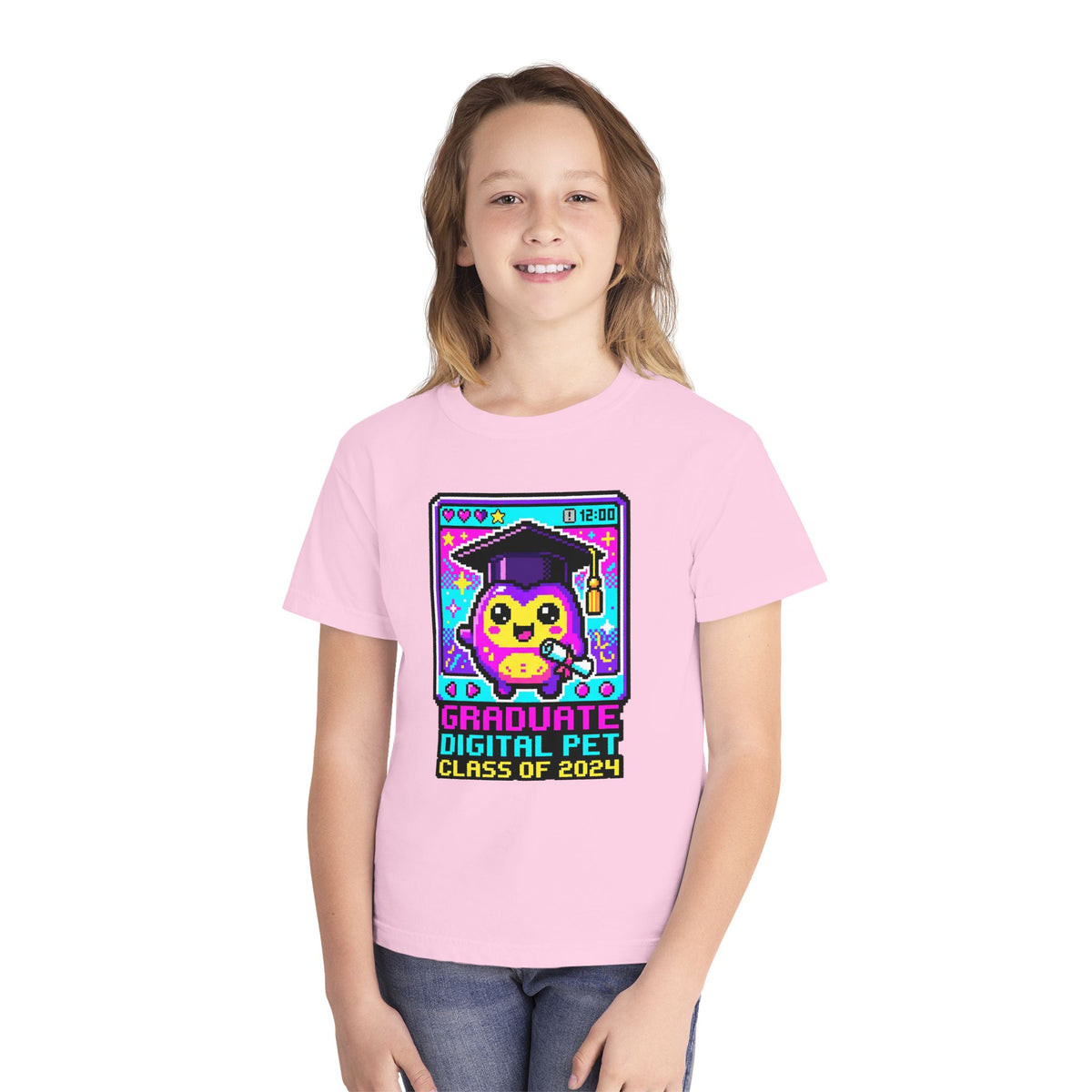 Graduate Digital Pet Kids Tee