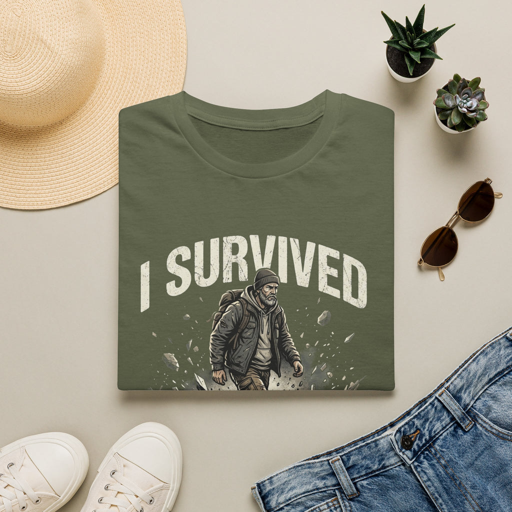 T-Shirt — "I Survived What Was Meant To Break Me" Resilience Graphic Tee