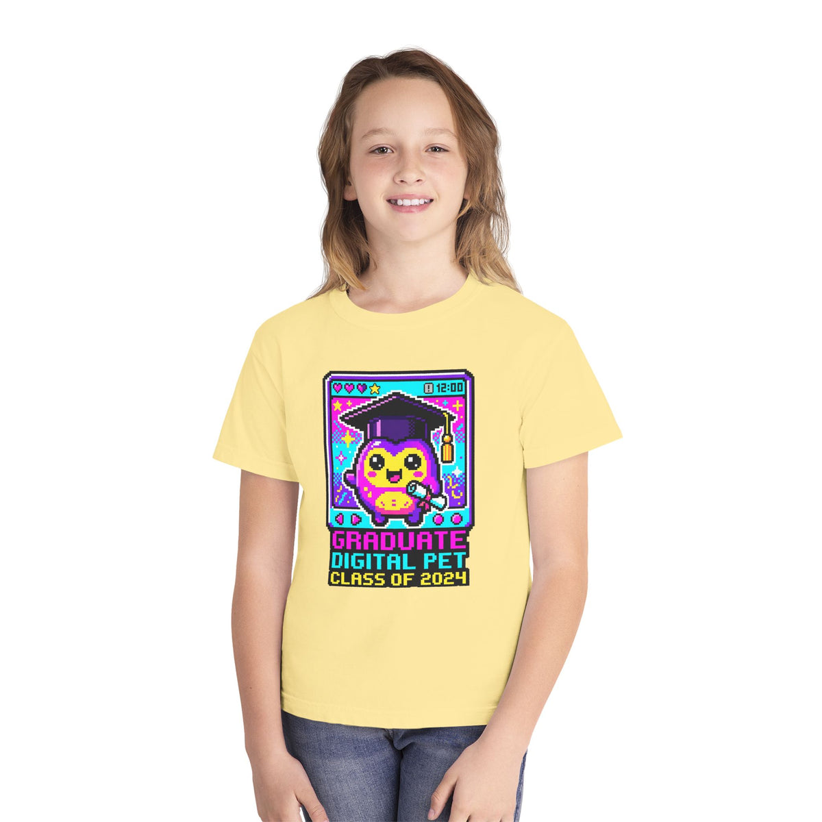 Graduate Digital Pet Kids Tee