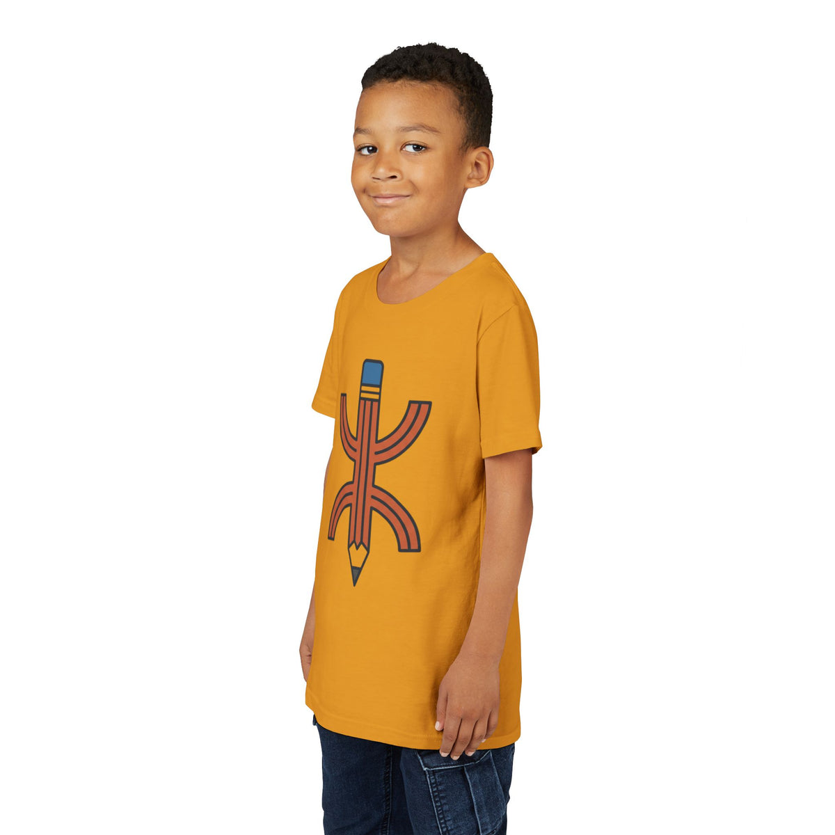 Pencil Logo Creative Kids Tee