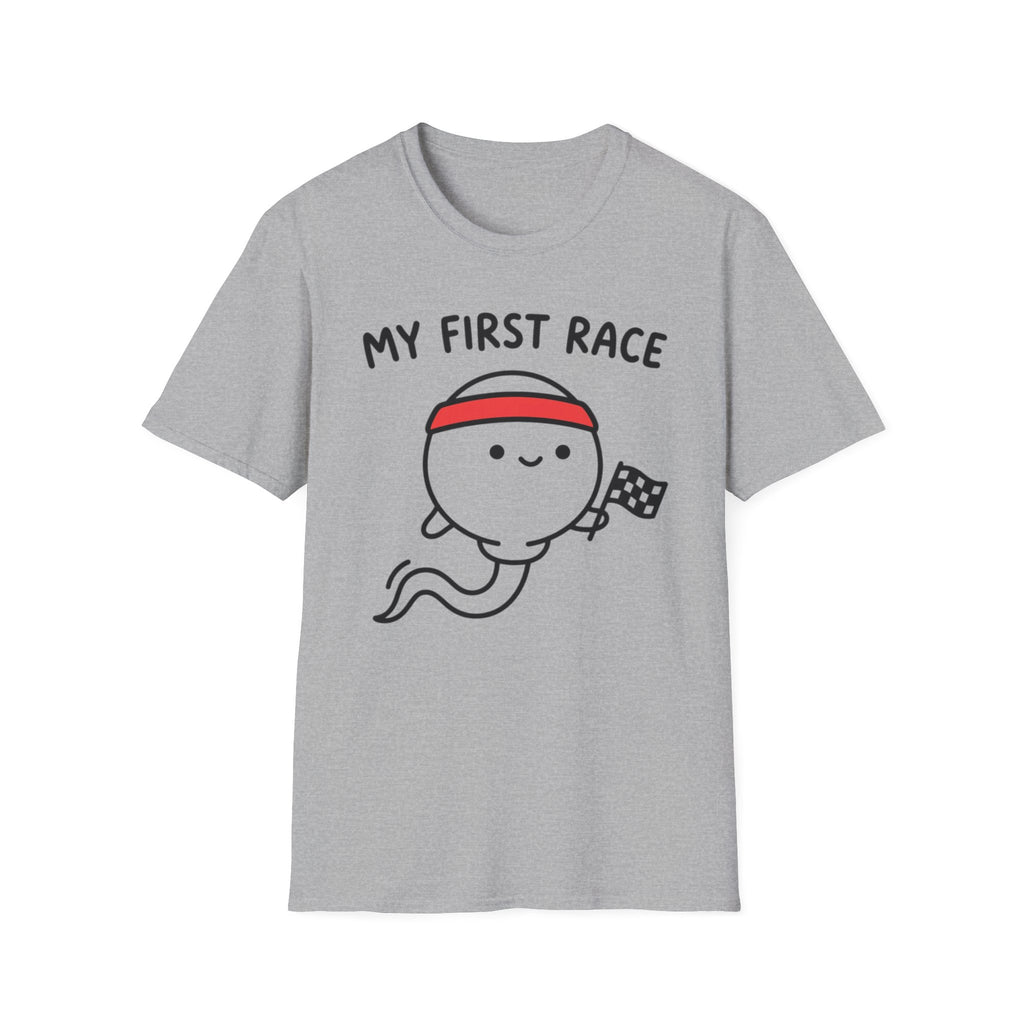 My First Race T‑Shirt — Cute Baby First Race Bodysuit Gift