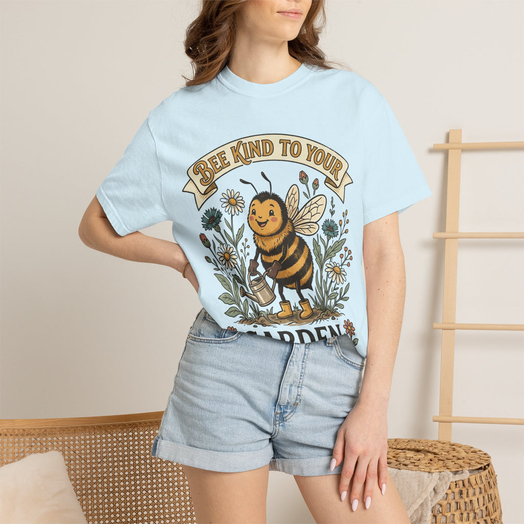 'Bee Kind to Your Garden' Cute Bee Gardening T-Shirt