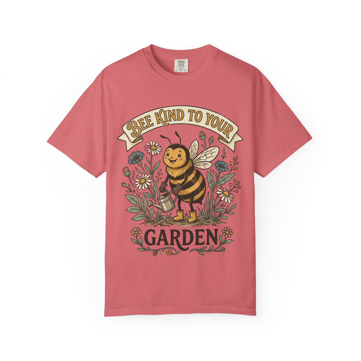 'Bee Kind to Your Garden' Cute Bee Gardening T-Shirt