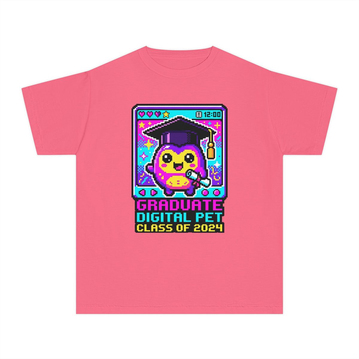 Graduate Digital Pet Kids Tee