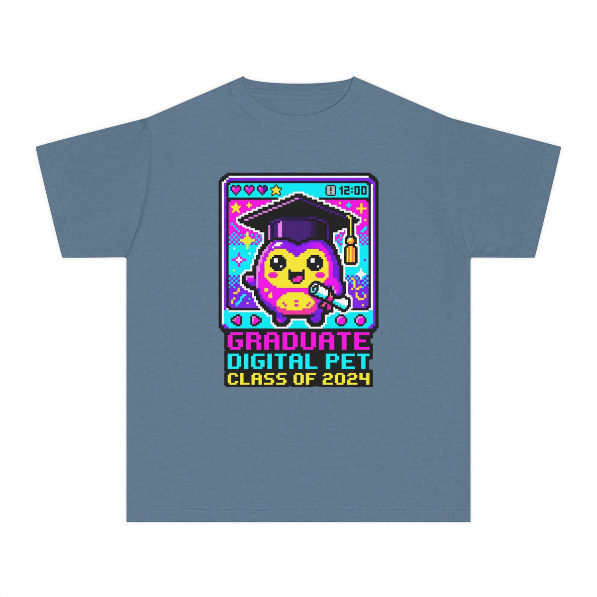 Graduate Digital Pet Kids Tee