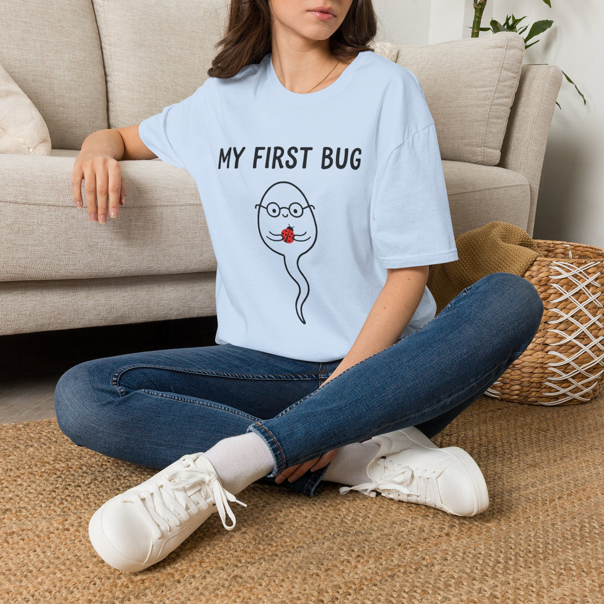 My First Bug T-Shirt — Cute Pregnancy Announcement Tee