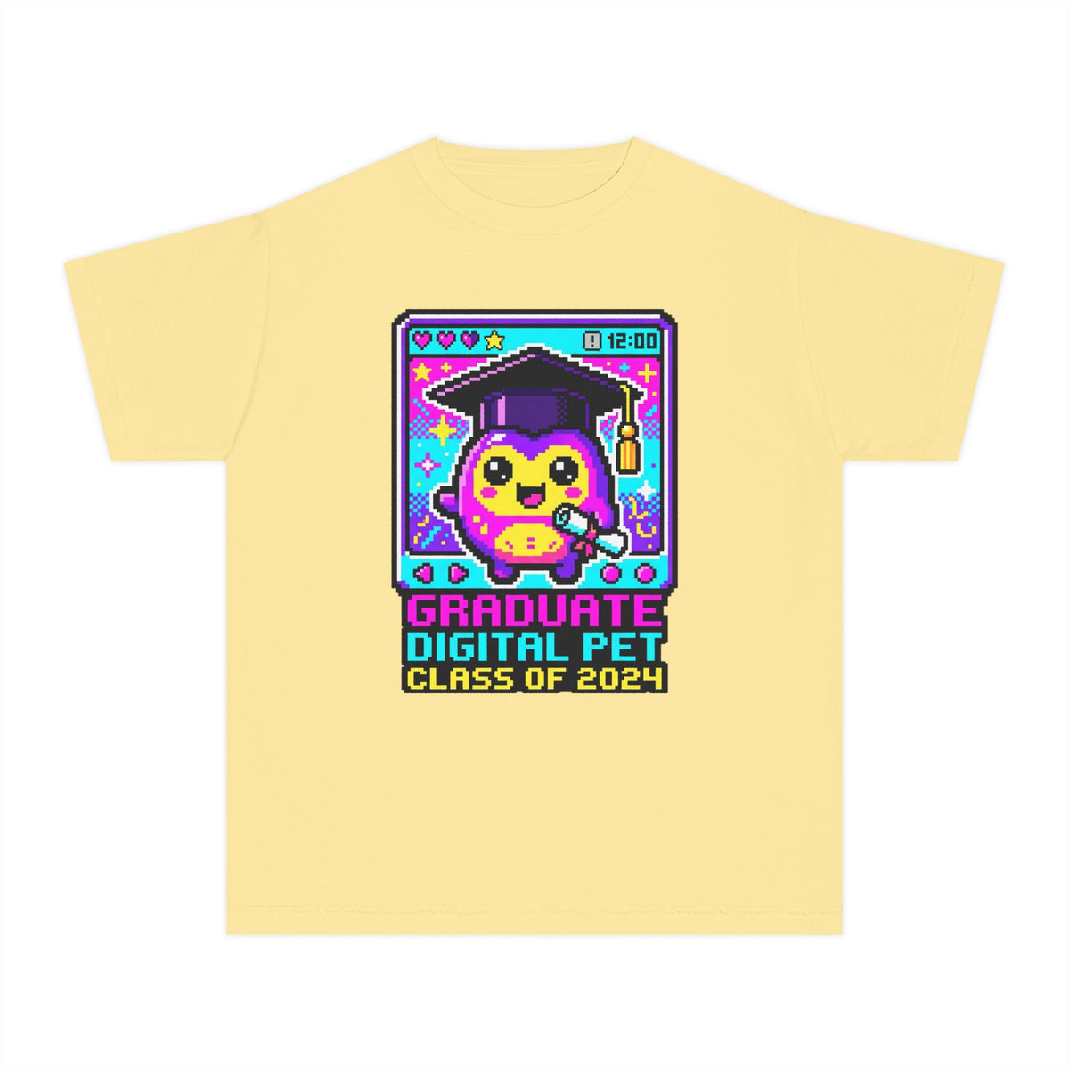 Graduate Digital Pet Kids Tee