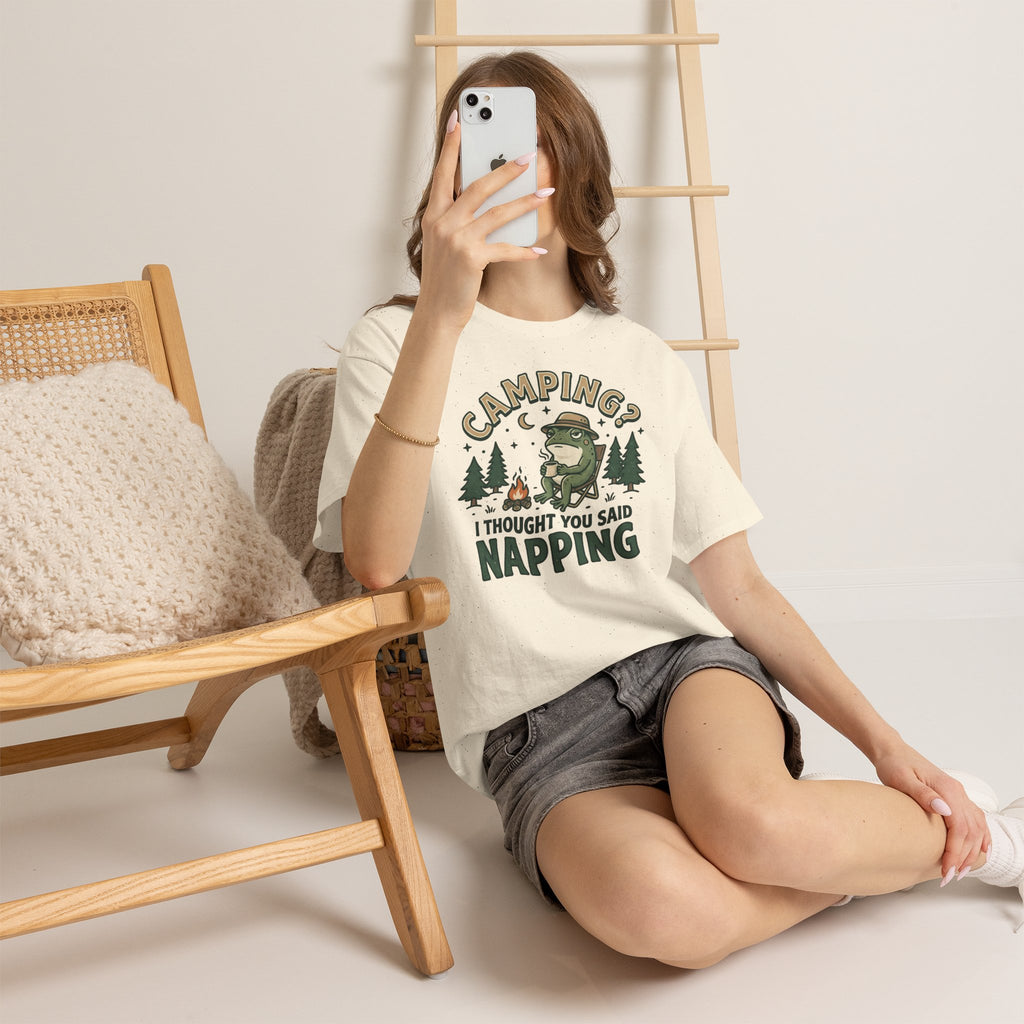 Camping? I Thought You Said Napping T-Shirt