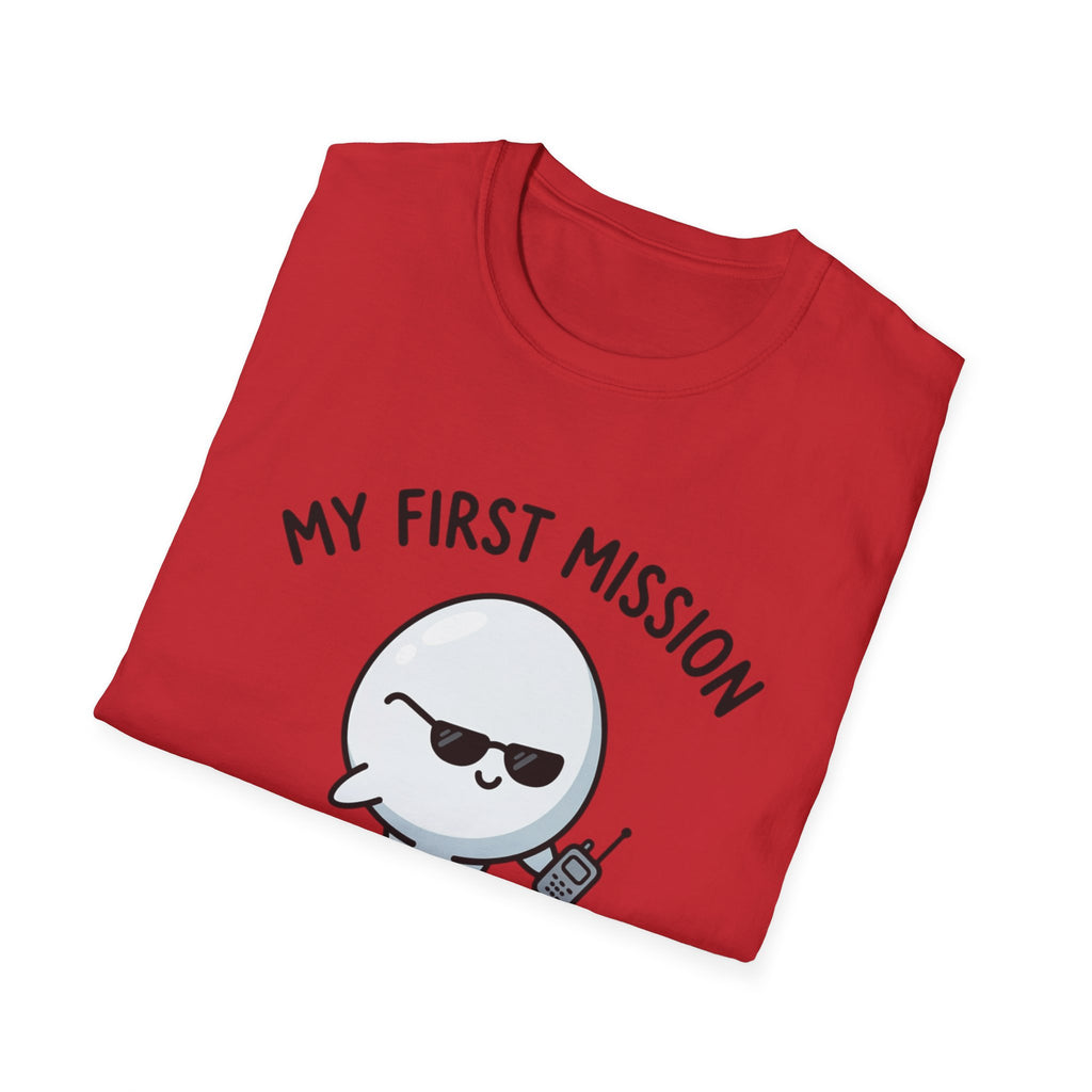 My First Mission Ghost T-Shirt — Cute Spooky Halloween Tee