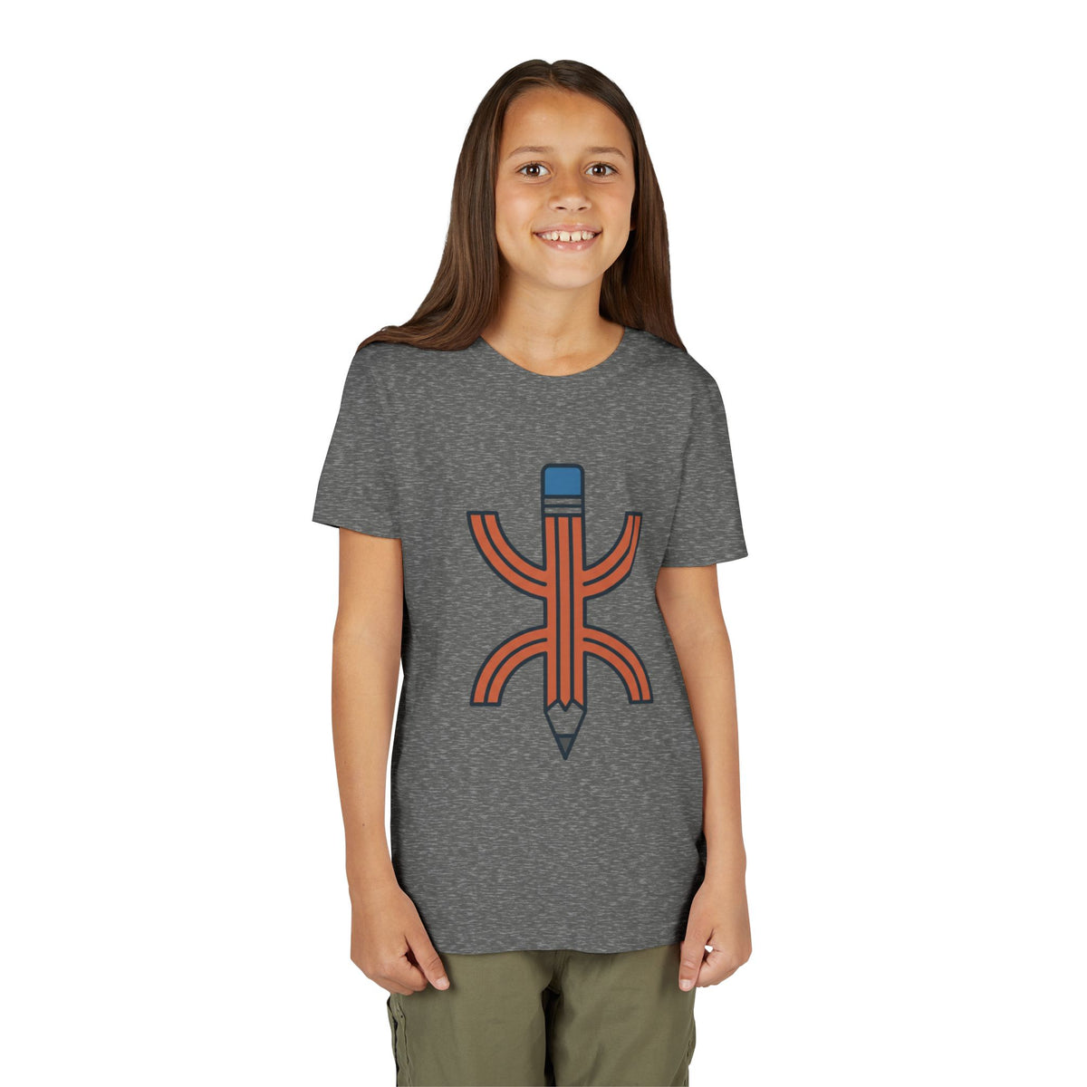 Pencil Logo Creative Kids Tee