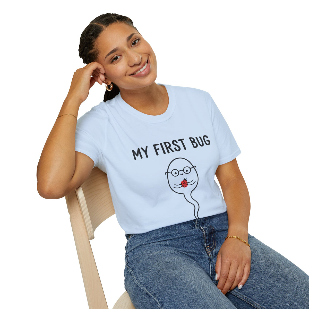 My First Bug T-Shirt — Cute Pregnancy Announcement Tee