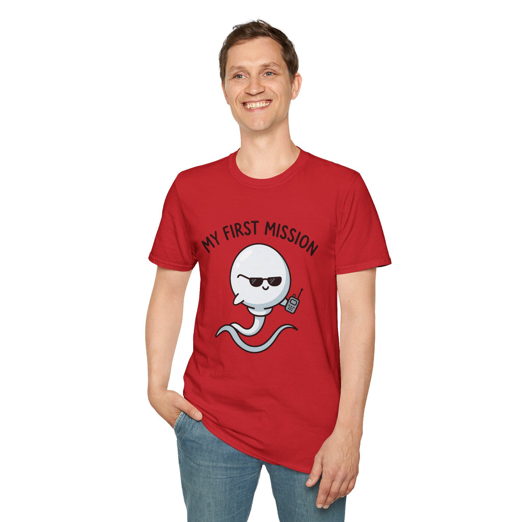 My First Mission Ghost T-Shirt — Cute Spooky Halloween Tee