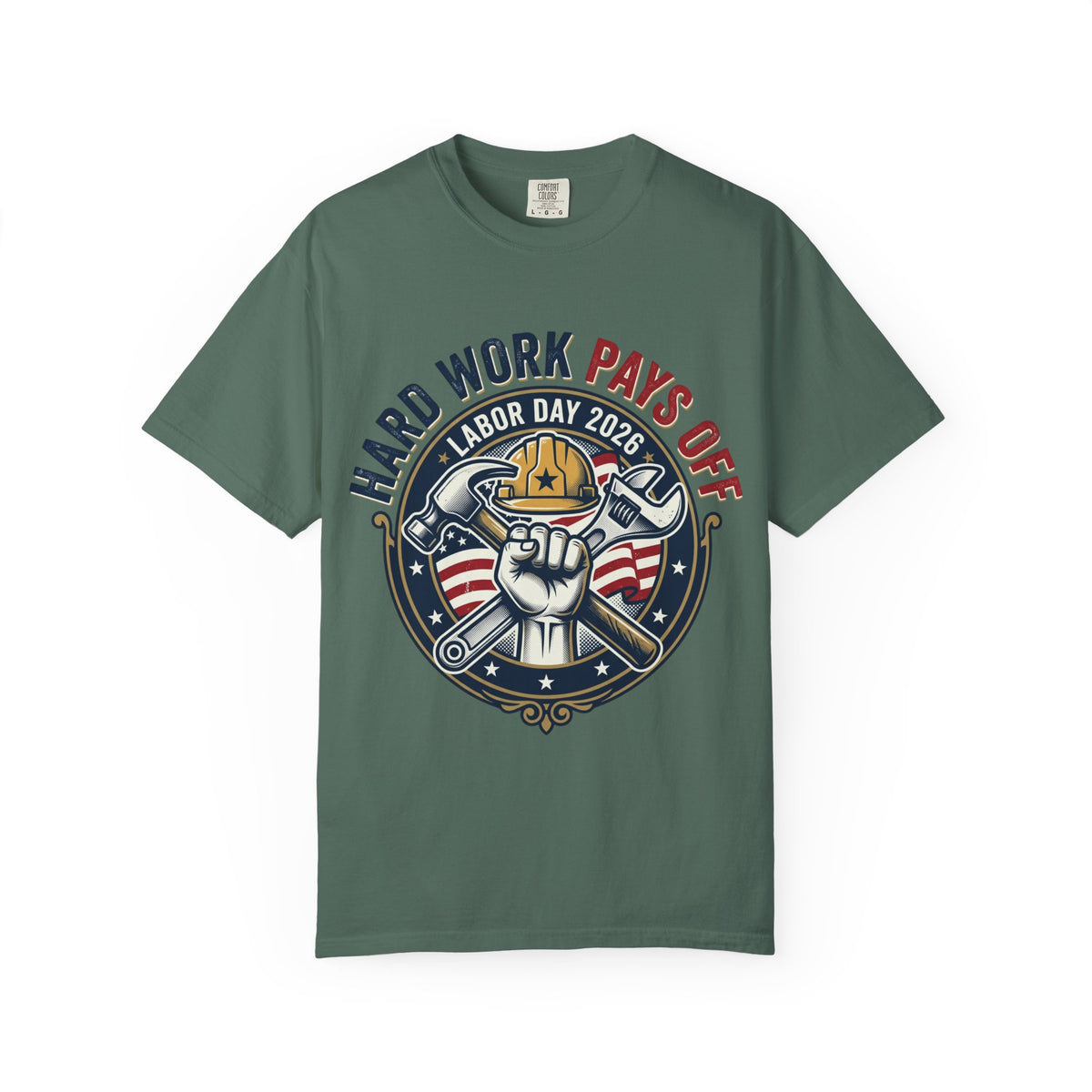 Labor Day 'Hard Work Pays Off' Graphic T-Shirt