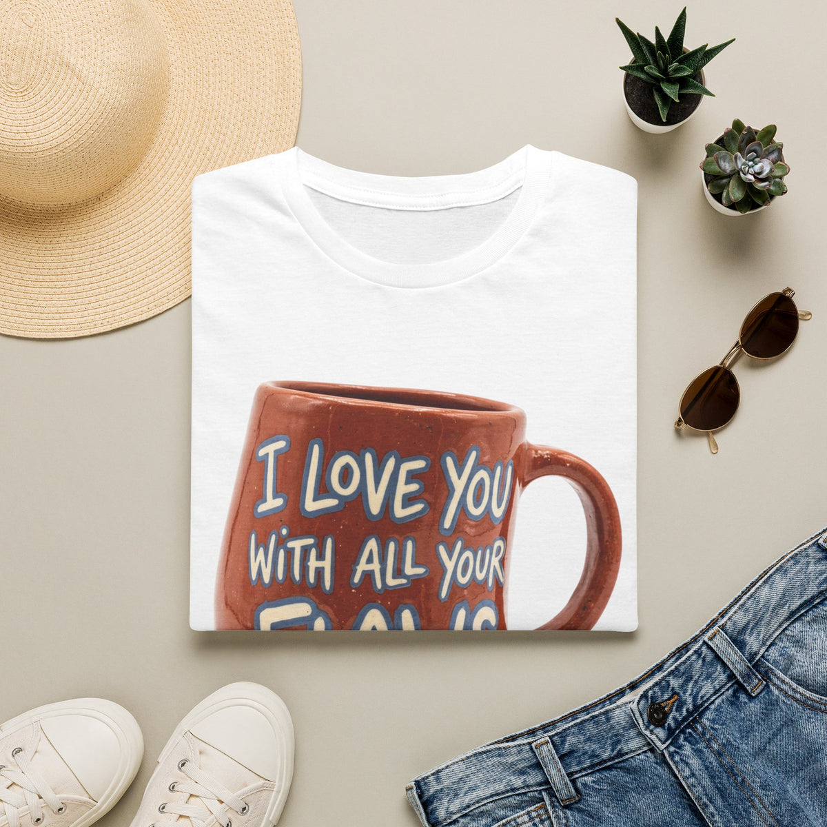 I Love You With All Your Flaws T-Shirt