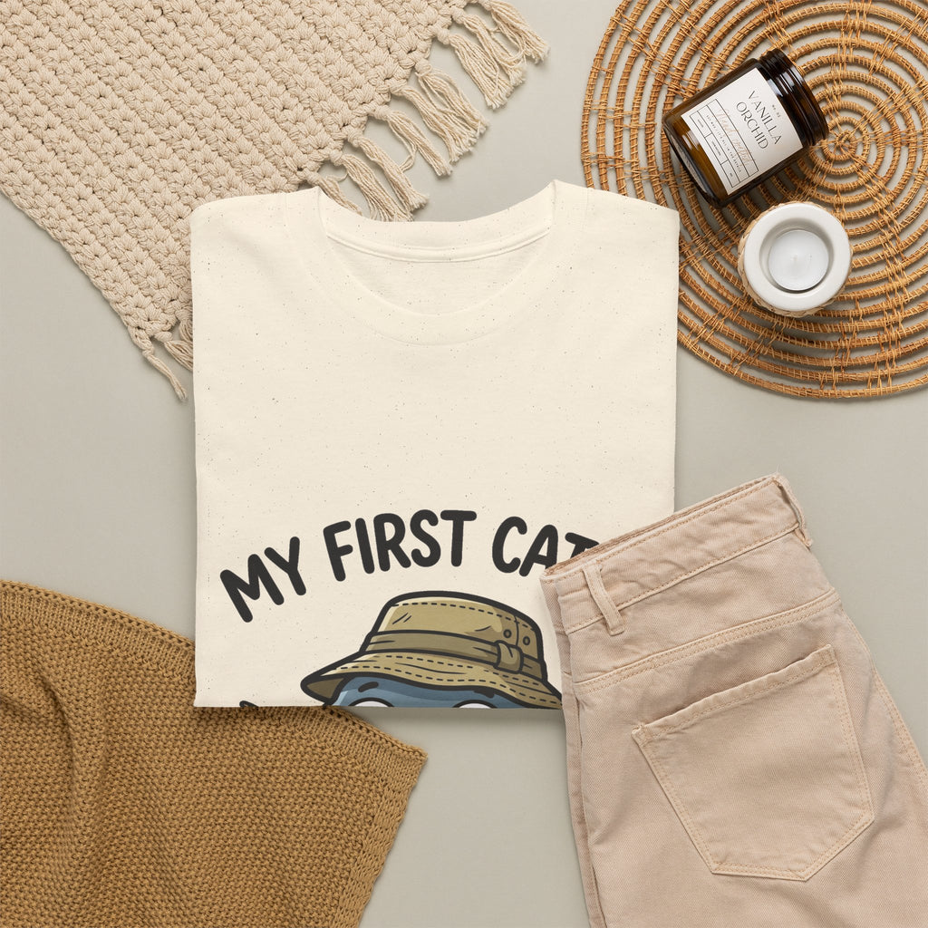 T-Shirt — "My First Catch" Cute Baby Narwhal Fishing Tee