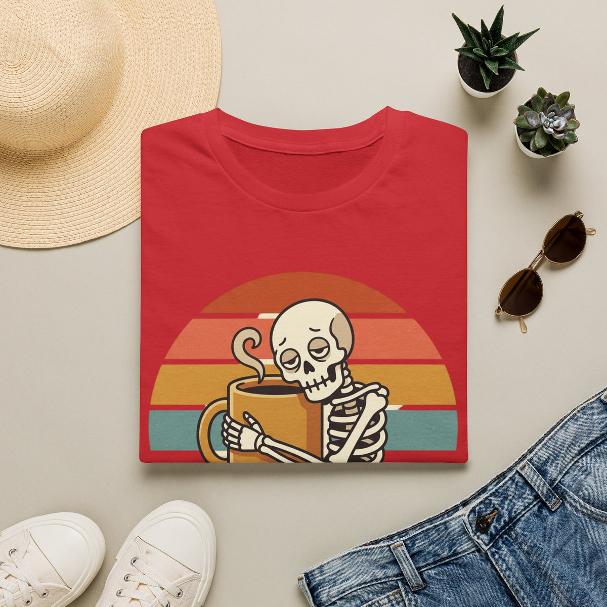 Running on Coffee and Bad Decisions Tee
