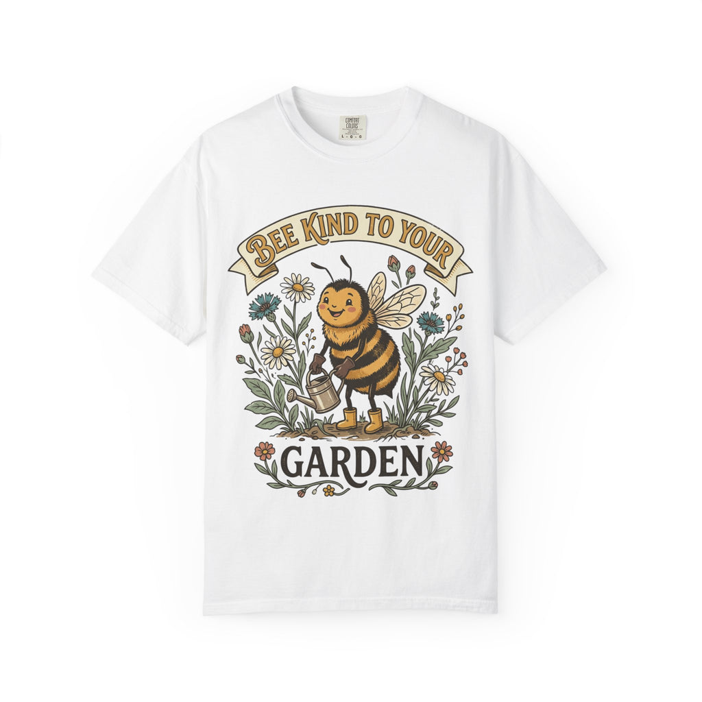 'Bee Kind to Your Garden' Cute Bee Gardening T-Shirt