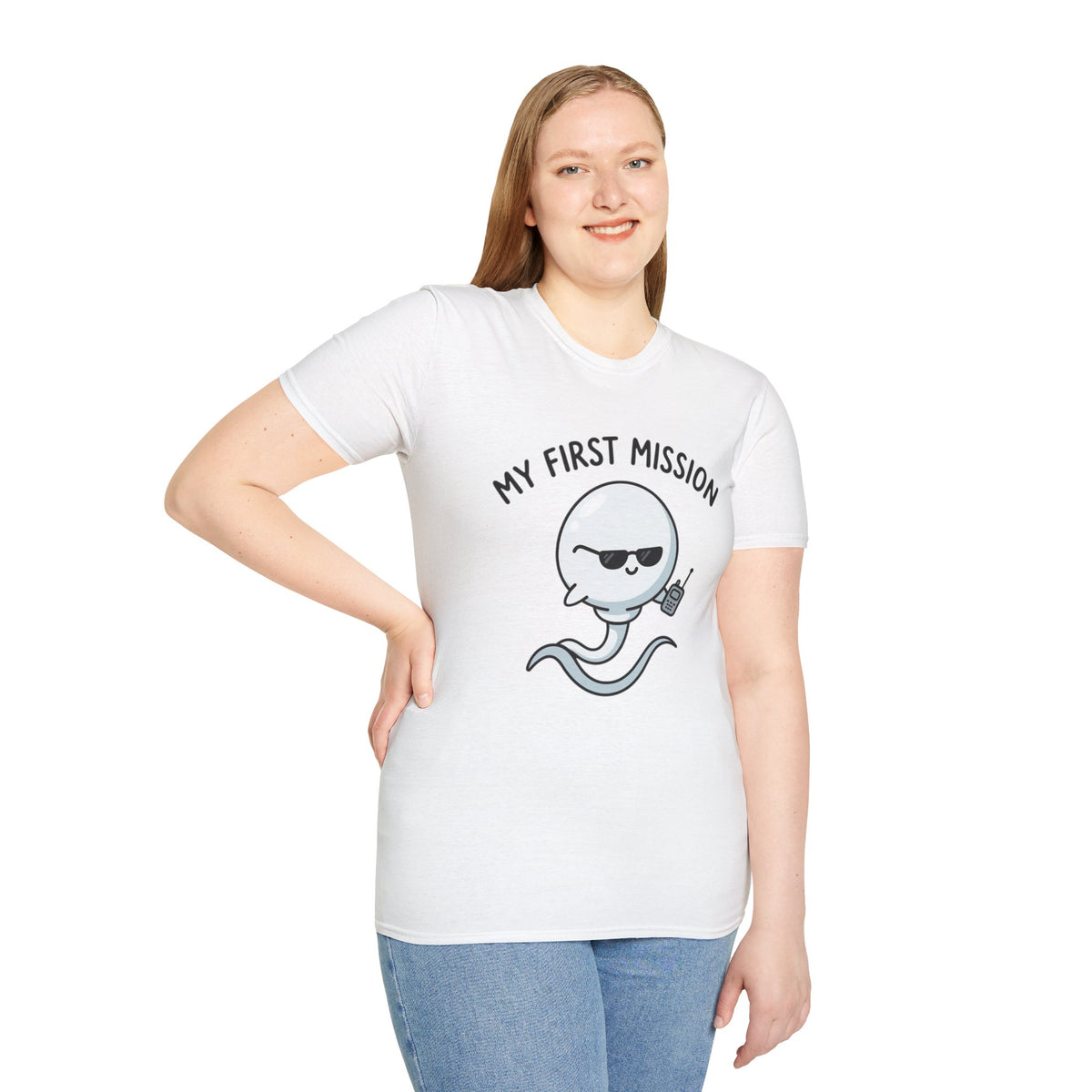 My First Mission Ghost T-Shirt — Cute Spooky Halloween Tee