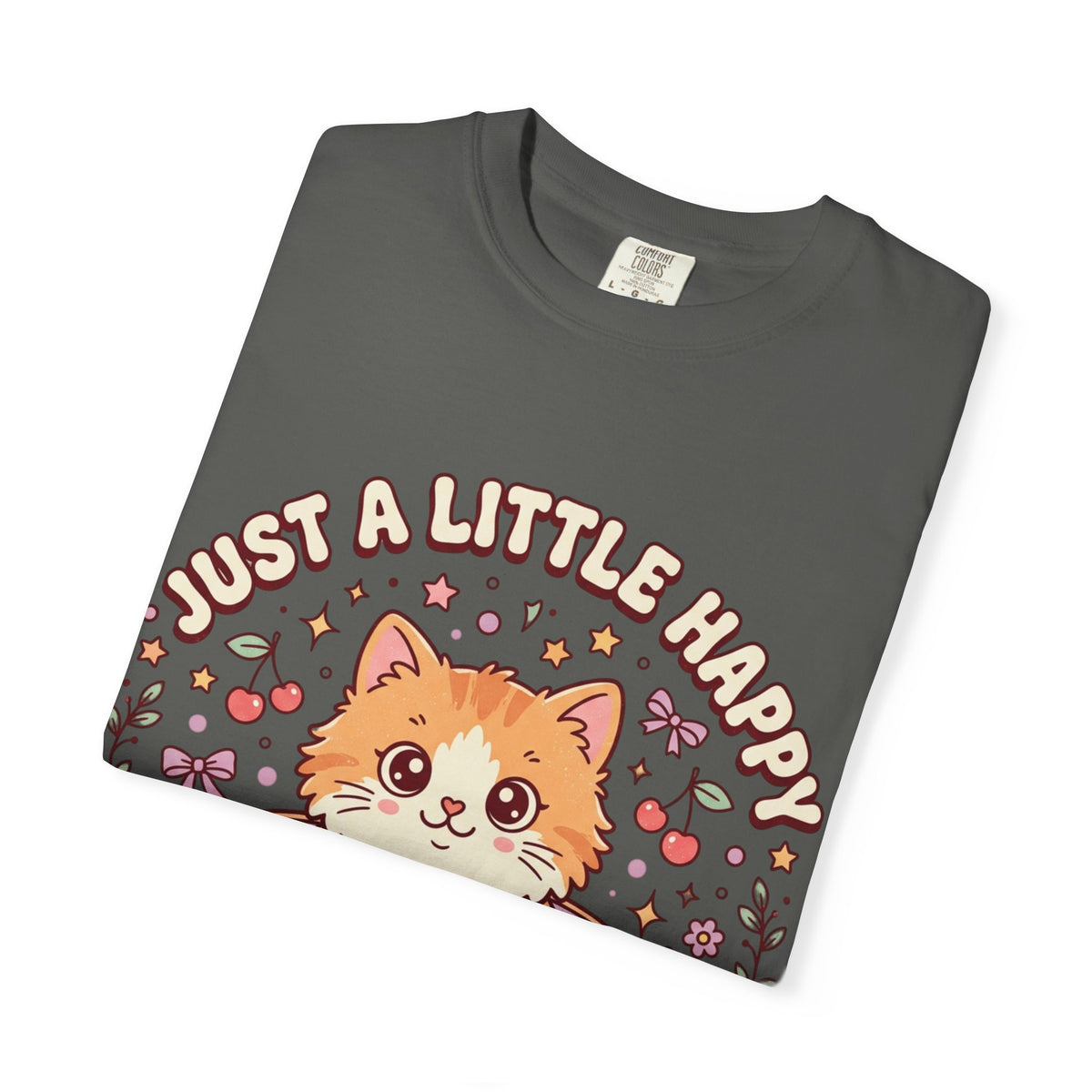 Just a Little Happy Kitty Tee