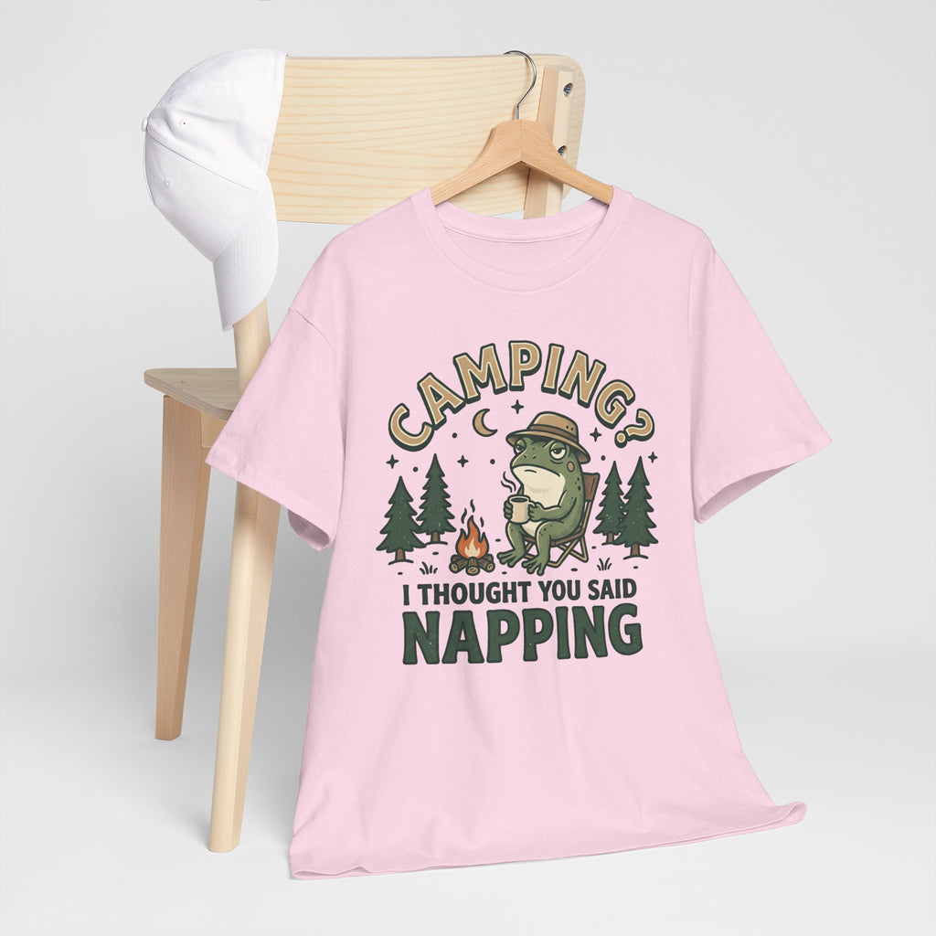 Camping? I Thought You Said Napping T-Shirt